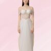 Crystal Bloom Corset Gown